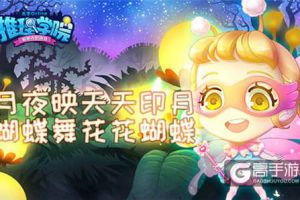 《推理学院》月夜映天天印月 蝴蝶舞花花蝴蝶