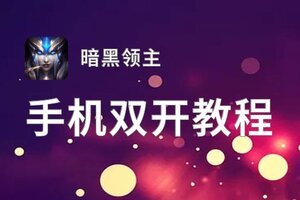 暗黑领主双开挂机软件盘点 2021最新免费暗黑领主双开挂机神器推荐