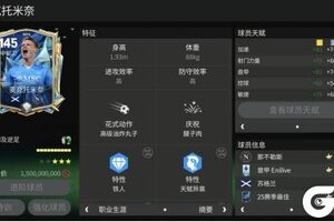 《FC足球世界》25赛季最佳焦点球员解析：麦克托米奈与图拉姆