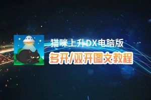 猫咪上升DX怎么双开、多开？猫咪上升DX双开助手工具下载安装教程