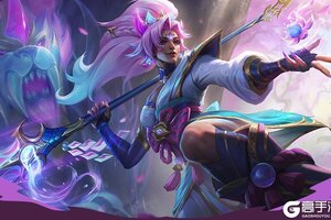 《英雄联盟手游》【手游首发】莲瓣纷飞,灵魂莲华 奈德丽双形态梦幻切换!