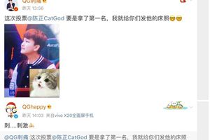 猫神主动退出KPL年度最佳人气选手投票，QGhappy兄弟齐心全军出击