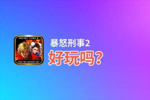 暴怒刑事2好玩吗？暴怒刑事2好不好玩评测