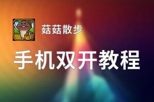 菇菇散步如何双开 2020最新双开神器来袭