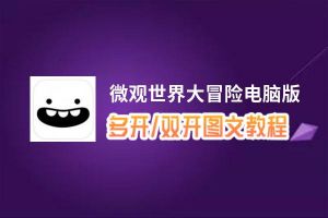 微观世界大冒险怎么双开、多开？微观世界大冒险双开助手工具下载安装教程
