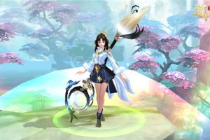 镇魂少女颜值与实力并存 《蜀门手游》新职业墨韵来袭