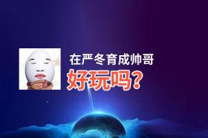 在严冬育成帅哥好玩吗？在严冬育成帅哥好不好玩评测