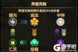 《剑与远征》阵营克制关系一览 不同的阵营有什么区别