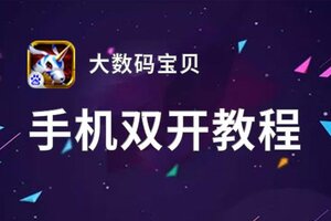 大数码宝贝双开软件推荐 全程免费福利来袭