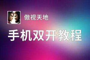 怎么双开傲视天地？ 傲视天地双开挂机图文全攻略