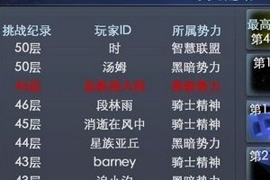 绝攻流推祈愿塔技巧攻略盘点