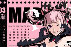 《女神异闻录：夜幕魅影》梨本成瑠海 壁纸分享