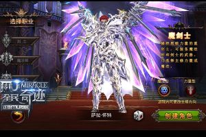 唯有高玩才能驾驭的男人 魔剑士创建小贴士