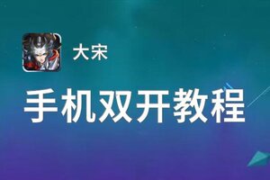 大宋双开挂机软件推荐  怎么双开大宋详细图文教程