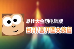 悬挂大金刚怎么双开、多开？悬挂大金刚双开、多开管理器使用图文教程