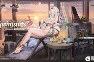 《碧蓝航线》科罗拉多换装「夕阳的咏叹调」丨.....这景色每次看都这么美。