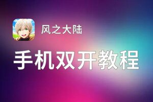 风之大陆如何双开 2020最新双开神器来袭