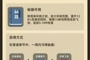 《我功夫特牛》剑气逼人组合秘籍效果一览