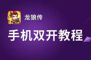 龙狼传双开挂机软件盘点 2021最新免费龙狼传双开挂机神器推荐