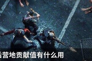 明日之后营地贡献值有什么用