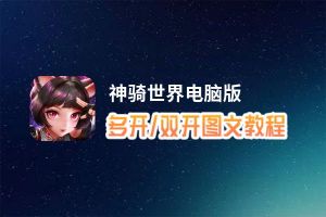 神骑世界怎么双开、多开？神骑世界双开助手工具下载安装教程