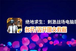 绝地求生：刺激战场怎么双开、多开？绝地求生：刺激战场双开助手工具下载安装教程