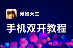宛如天堂双开软件推荐 全程免费福利来袭