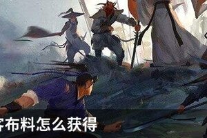 我的侠客布料怎么得