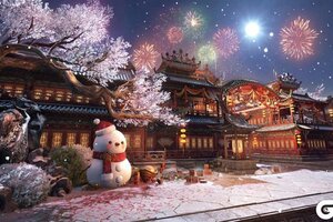 《遇见逆水寒》纯爽局！新春塔防邀您来汴京打“年兽”