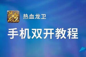 怎么双开热血龙卫？ 热血龙卫双开挂机图文全攻略