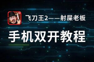 飞刀王2——射屎老板如何双开 2020最新双开神器来袭