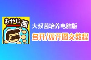 大叔菌培养怎么双开、多开？大叔菌培养双开、多开管理器使用图文教程