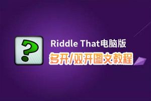 Riddle That怎么双开、多开？Riddle That双开、多开管理器使用图文教程
