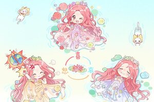 《闪耀暖暖》开服提醒 | 如果情绪有颜色，那一定是____色