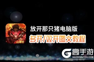 放开那只猪怎么双开、多开？放开那只猪双开助手工具下载安装教程