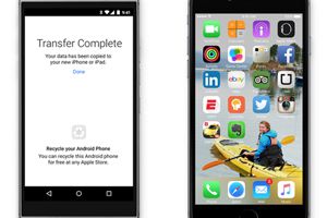 与Android争用户：苹果推出Android资料迁移App