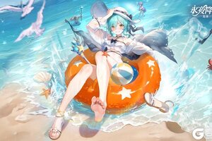 《永夜降临：复苏》来和极星双子一起玩水吧！