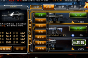 枪械测评第四期MG4