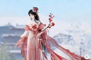 《一梦江湖》开岁节全新时装·尘迹寻花傲霜来袭