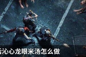 明日之后沁心龙眼米汤怎么做