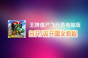 王牌僵尸飞行员怎么双开、多开？王牌僵尸飞行员双开助手工具下载安装教程