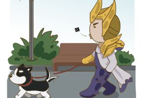 【王者荣耀漫画】杨戬为何嫌弃哮天犬？