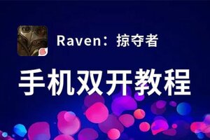 Raven：掠夺者双开挂机软件盘点 2020最新免费Raven：掠夺者双开挂机神器推荐