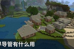 我的世界导管有什么用