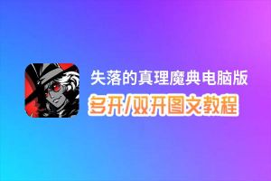 失落的真理魔典怎么双开、多开？失落的真理魔典双开助手工具下载安装教程