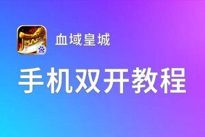 血域皇城双开神器 轻松一键搞定血域皇城挂机双开