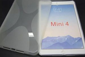 网曝疑似 iPad mini 4 透明外壳