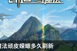 创造与魔法顽皮蝾螈多久刷新