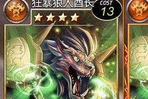 狂暴狼人酋长详细介绍
