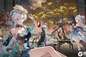 《晶核》壁纸上新丨全新时装「碧涧流岚」主题壁纸上线！